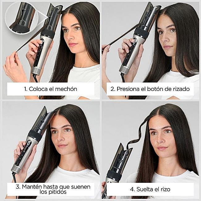 Cómo utilizar el nuevo rizador de BaByliss, paso a paso.